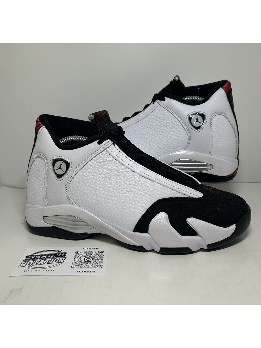 Air Jordan 14 Retro Black Toe 2024 - Size 7.5 OG BOX - (487471-160)